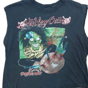 Motley Crue Vintage Tee Shirt Dr. Feelgood Tour 1989-90 Metal Band Tee